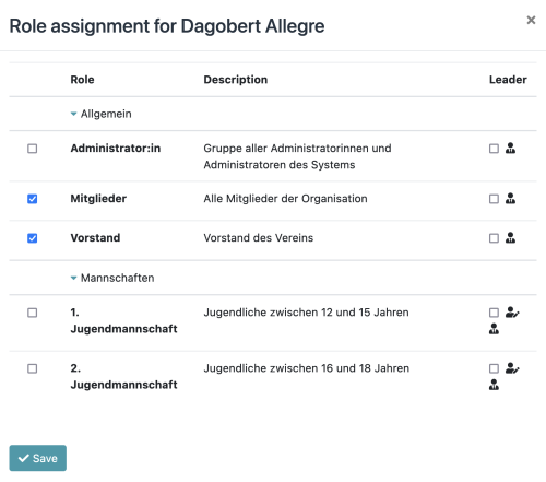 groups & roles groups & roles